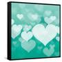 Abstract Heart in Format-Marina Riley-Framed Stretched Canvas