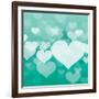 Abstract Heart in Format-Marina Riley-Framed Art Print