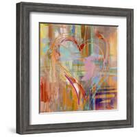 Abstract Heart-Amy Dixon-Framed Art Print