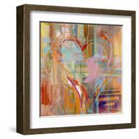 Abstract Heart-Amy Dixon-Framed Art Print