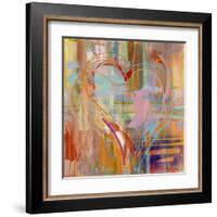 Abstract Heart-Amy Dixon-Framed Art Print