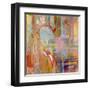 Abstract Heart-Amy Dixon-Framed Art Print