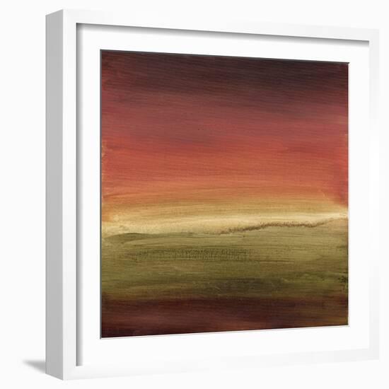 Abstract Horizon I-Ethan Harper-Framed Art Print