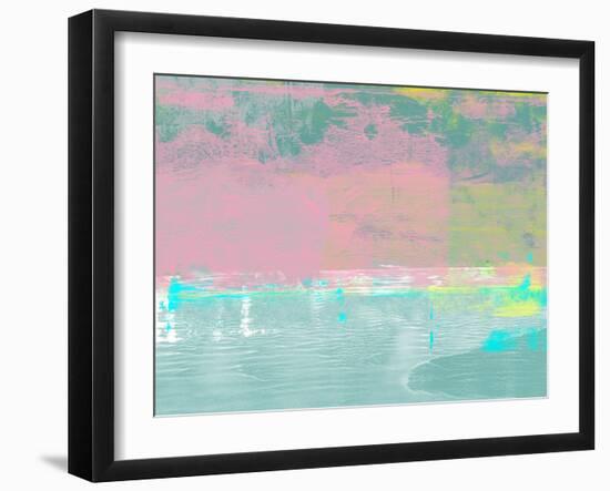 Abstract Horizon Study II-Emma Moore-Framed Art Print