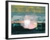 Abstract Horizon Study-Emma Moore-Framed Art Print