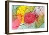 Abstract Hot Spot-M@Benoit-Framed Art Print