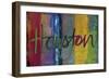 Abstract Houston-Sisa Jasper-Framed Art Print