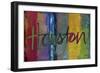 Abstract Houston-Sisa Jasper-Framed Art Print