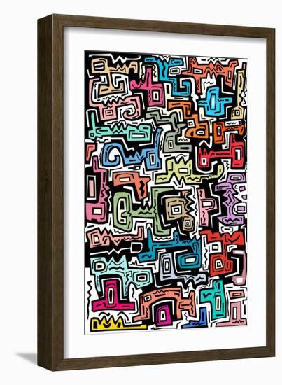 Abstract II-Miguel Balbás-Framed Giclee Print