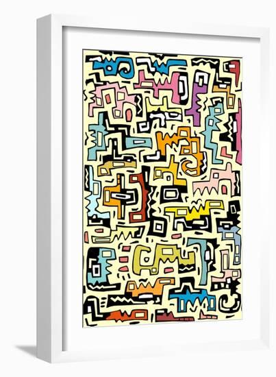 Abstract III-Miguel Balbás-Framed Giclee Print