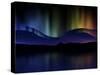 Abstract Illustration of the Northern Lights-null-Stretched Canvas