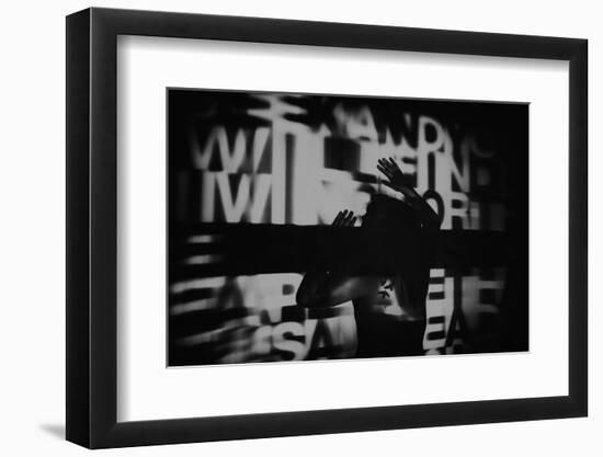 Abstract Image of Female Figure-Rory Garforth-Framed Photographic Print