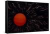 Abstract Image of the Sun-null-Framed Stretched Canvas