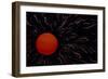 Abstract Image of the Sun-null-Framed Photographic Print