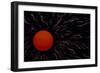 Abstract Image of the Sun-null-Framed Photographic Print