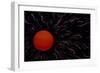 Abstract Image of the Sun-null-Framed Photographic Print