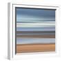 Abstract Image of the View from Alnmouth Beach to the North Sea, Alnmouth, England, UK-Lee Frost-Framed Photographic Print