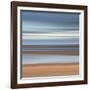 Abstract Image of the View from Alnmouth Beach to the North Sea, Alnmouth, England, UK-Lee Frost-Framed Photographic Print