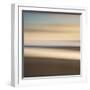 Abstract Image of the View from Alnmouth Beach to the North Sea, Alnmouth, England, UK-Lee Frost-Framed Photographic Print