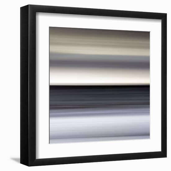 Abstract Image of the View from Alnmouth Beach to the North Sea, Alnmouth, England, UK-Lee Frost-Framed Premium Photographic Print
