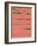 Abstract Indian Red and Green Study-Emma Moore-Framed Art Print