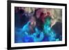 Abstract Ink Blob - Digital Edit Painting Background-run4it-Framed Premium Giclee Print