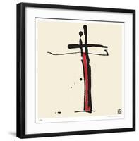 Abstract IV-Ty Wilson-Framed Giclee Print