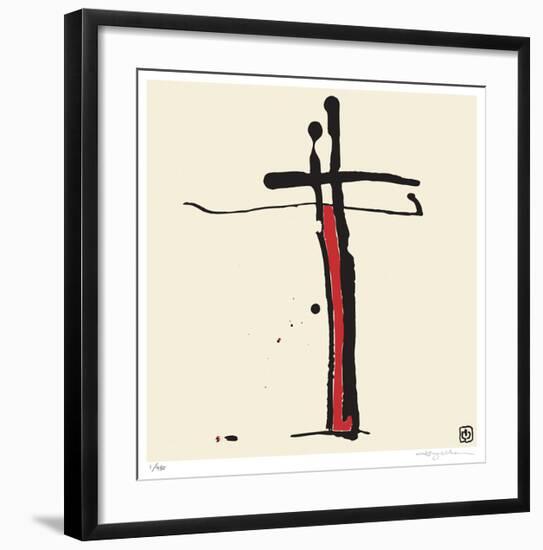 Abstract IV-Ty Wilson-Framed Giclee Print