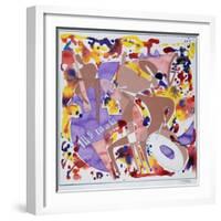 Abstract Jazz, c.1997-Gil Mayers-Framed Giclee Print