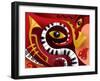 Abstract Jazz Music Art-Anthony Krikoryan-Framed Art Print