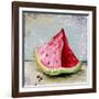 Abstract Kitchen Fruit 3-Jean Plout-Framed Giclee Print