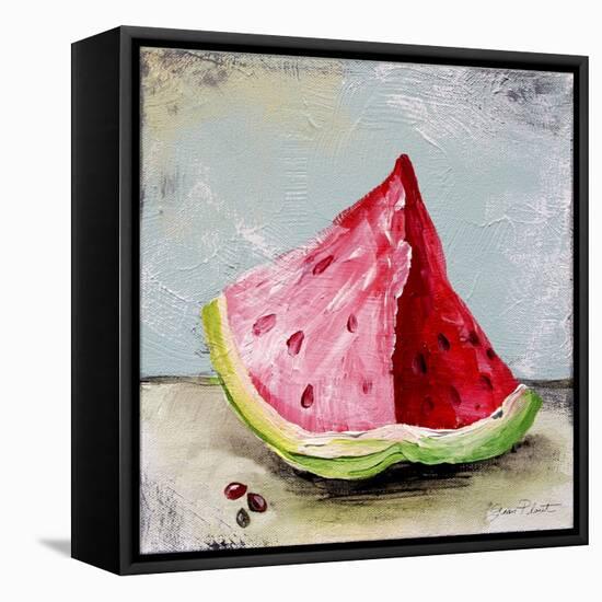 Abstract Kitchen Fruit 3-Jean Plout-Framed Stretched Canvas
