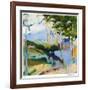 Abstract Landscape 1-Barbara Rainforth-Framed Limited Edition