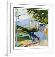 Abstract Landscape 1-Barbara Rainforth-Framed Limited Edition