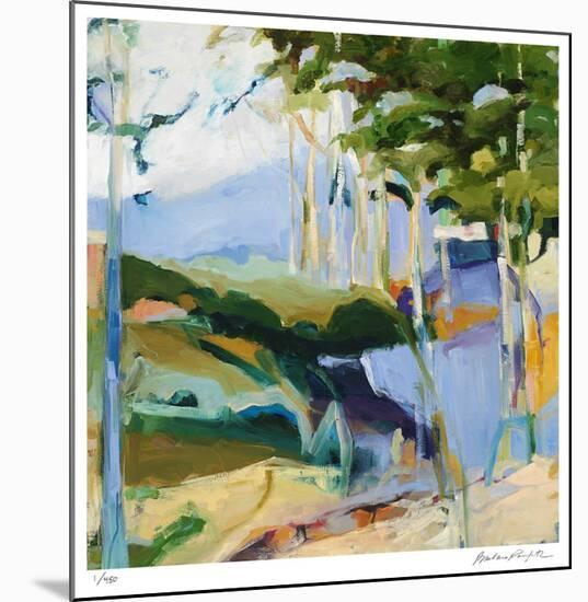 Abstract Landscape 1-Barbara Rainforth-Mounted Limited Edition