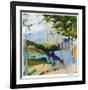 Abstract Landscape 1-Barbara Rainforth-Framed Limited Edition