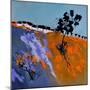 Abstract Landscape 2-Pol Ledent-Mounted Premium Giclee Print