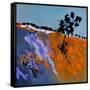 Abstract Landscape 2-Pol Ledent-Framed Stretched Canvas