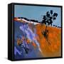 Abstract Landscape 2-Pol Ledent-Framed Stretched Canvas