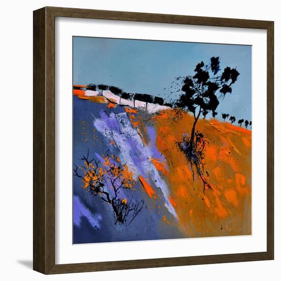 Abstract Landscape 2-Pol Ledent-Framed Art Print