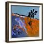 Abstract Landscape 2-Pol Ledent-Framed Art Print