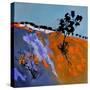 Abstract Landscape 2-Pol Ledent-Stretched Canvas