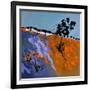 Abstract Landscape 2-Pol Ledent-Framed Art Print