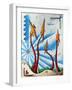 Abstract Landscape Fun PoP Art Tree-Megan Aroon Duncanson-Framed Art Print