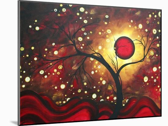 Abstract Landscape Glowing Orb-Megan Aroon Duncanson-Mounted Art Print