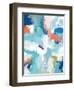 Abstract Landscape Going Somewhere-Jan Weiss-Framed Art Print