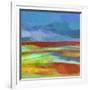 Abstract Landscape II-Cora Niele-Framed Giclee Print