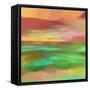 Abstract Landscape III-Cora Niele-Framed Stretched Canvas