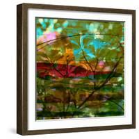 Abstract Leaf Study III-Sisa Jasper-Framed Photographic Print