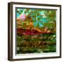 Abstract Leaf Study III-Sisa Jasper-Framed Photographic Print